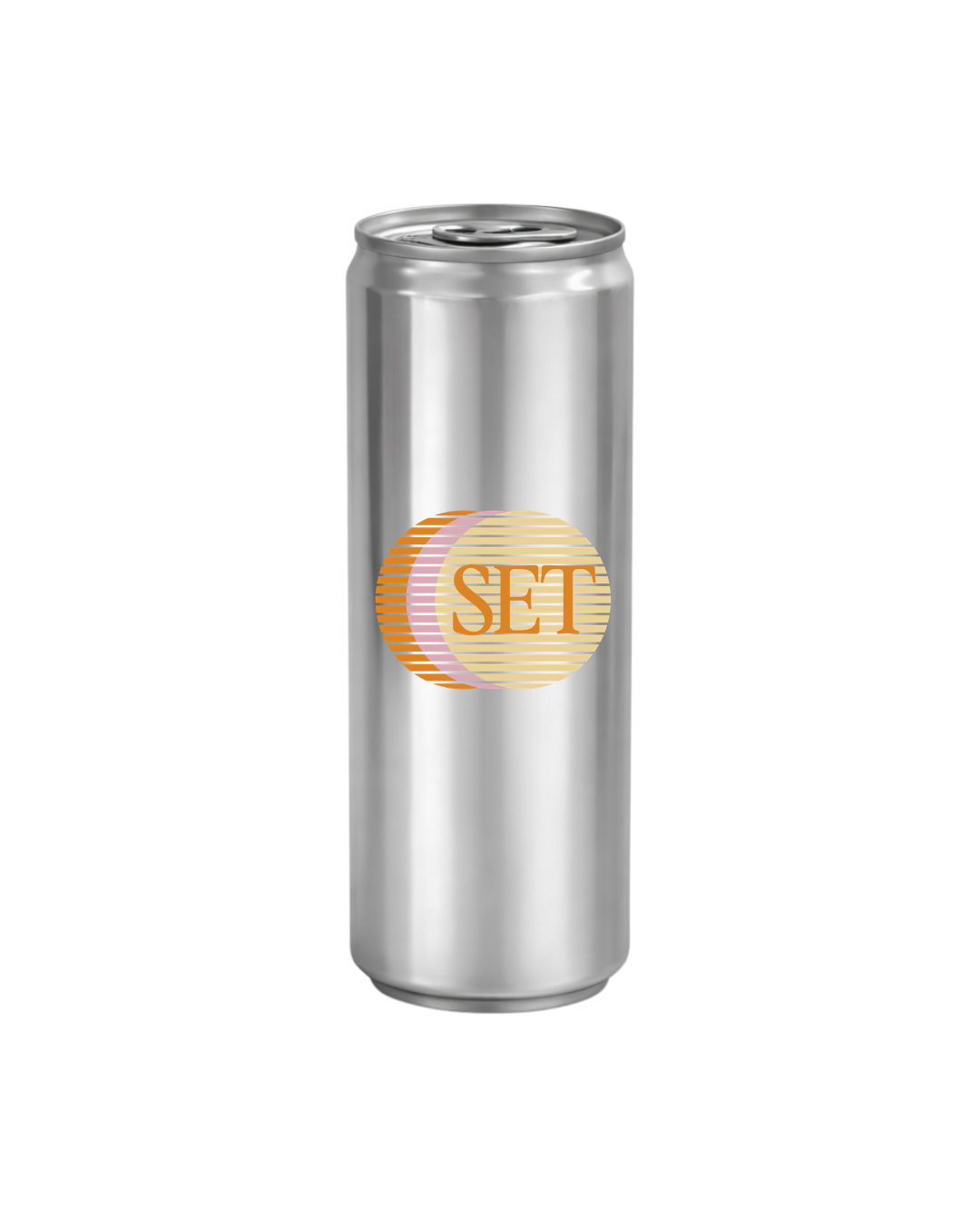SET Active — custom branded canned water